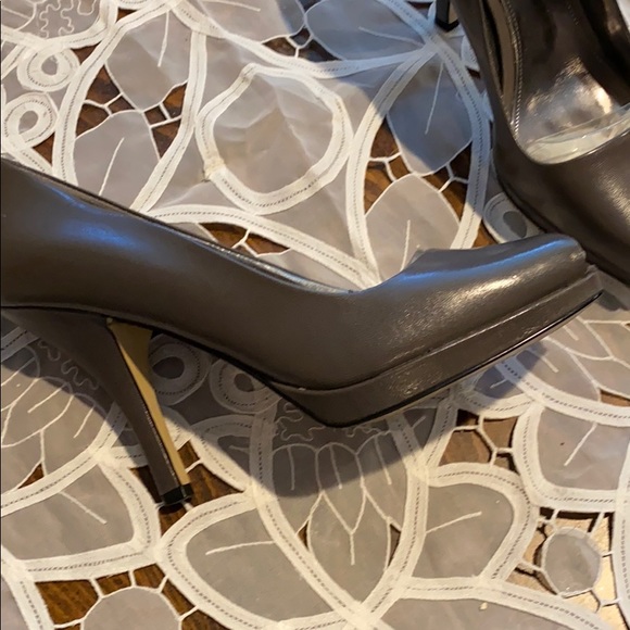 MARC Fisher DARK Grey MFlency Peep Toe Pump - Picture 4 of 8